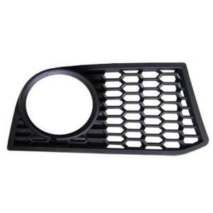 Grille pare chocs avant droit pour BMW Serie 5 F10 M-TECH, 2010-2013, trou feu antibrouillard ouverte, noire, Neuve