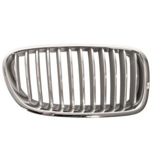 Grille de radiateur avant droite pour BMW Serie 5 F10 M-TECH, 2010-2013, chromée/titane, Neuve