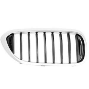 Grille de radiateur avant droite pour BMW Serie 5 G30/G31, depuis 2017, chromée/noire, Mod. SPORTLINE, Neuve