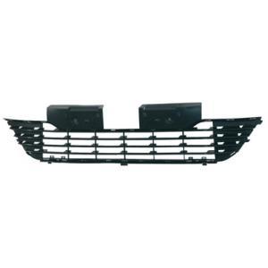 Grille calandre centrale, inférieure pour CITROËN C4 I phase 1, 2004-2008, noire, pare chocs avant