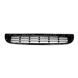 Grille de calandre inférieure pour PEUGEOT PARTNER II phase 2, 2012-2015, noire, pare chocs avant