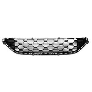 Grille de calandre inférieure pour CITROËN C3 II phase 2, 2013-2016, noire, pare chocs avant, Neuve