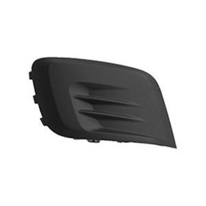 Grille de calandre droite pour PEUGEOT PARTNER II ph.3 2015-2018, noire, cache feu antibrouillard