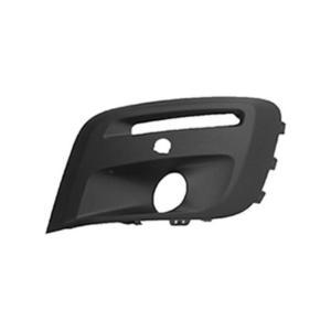 Grille de calandre gauche pour CITROËN BERLINGO II ph.3, 2015-2018, noire trou antibrouillard, radar