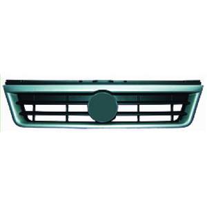 Grille de calandre supérieure pour FIAT DUCATO II phase 2, 2002-2006, noire, pare chocs avant