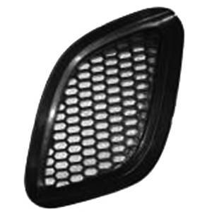 Grille de calandre gauche pour FIAT 500 phase 1, 2007-2015, noire, (modèle Abarth), pare chocs avant