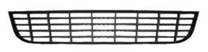 Grille centrale avant pour FIAT BRAVO depuis 2007, noire lisse, Neuve