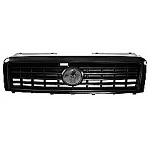 Grille de calandre supérieure pour FIAT DOBLO I phase 2, 2006-2010, noire, pare chocs avant, Neuve