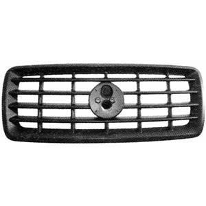 Grille de calandre supérieure pour FIAT SCUDO I phase 2, 2004-2006, noire, pare chocs avant,