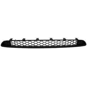 Grille de calandre supérieure pour FIAT PUNTO III depuis 2012 >, noire, pare chocs avant, Neuve