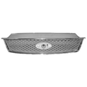 Grille de radiateur pour FORD C-MAX I phase 1 2003-2007, chromé, Mod. GRAVIER, Neuve