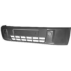 Pare chocs avant pour FORD TRANSIT CONNECT I phase 1, 2002-2006, noir, Neuf