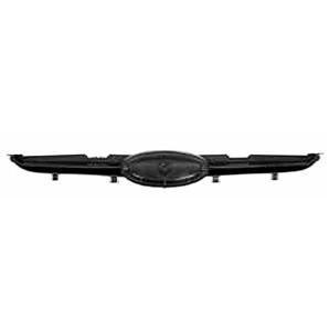 Grille de calandre supérieure pour FORD FIESTA VI phase 1, 2008-2012, noire, pare chocs avant
