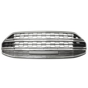 Grille centrale inférieure pour FORD ECOSPORT II phase 1, 2013-2017, bord chromé, neuve