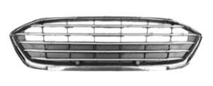 Grille de radiateur pour FORD FOCUS IV depuis 2018, moulure chromé, gris gaufré, Neuve