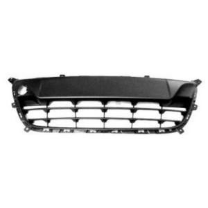 Grille de calandre centrale pare chocs avant pour HYUNDAI i20 I phase 1, 2009-2012, noire, neuve