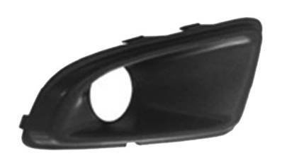 Grille de calandre gauche pour LANCIA YPSILON I ph. 2 2006-2011, trou antibrouillard, Noir, Neuve