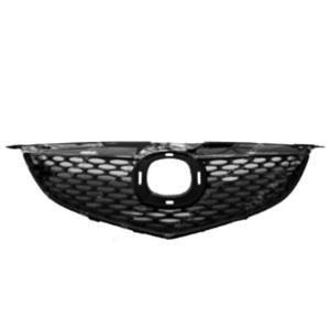 Grille de radiateur pour MAZDA 3 I 2003-2009, moulure chromée, Mod. 4 portes, neuve