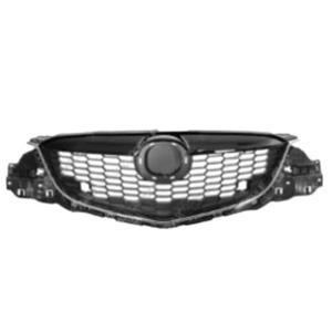 Grille de radiateur pour MAZDA CX-5 I, 2012-2014, noire, moulure chromé, Neuve