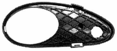 Grille de calandre droite pour MERCEDES (W203) CLASSE C ph. 1 2000-2004, Neuve