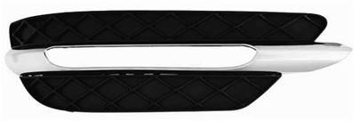 Grille de calandre droite pour MERCEDES (W204) CLASSE C COUPE' depuis 2011, trou antibrouillard