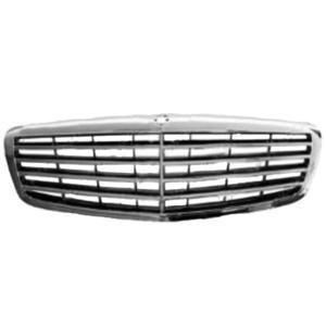 Grille de radiateur pour MERCEDES CLASSE S, 2005-2009 (W221), chromée/noire, Neuve