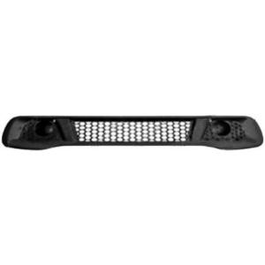 Grille de calandre centrale pour SMART FORTWO, 2012-2014, inférieur, Noire, Neuve