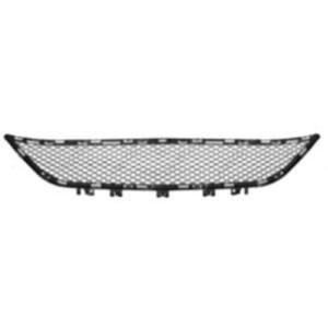 Grille centrale inférieure de pare chocs avant pour MERCEDES CLASSE E de 2013 à 2016 (W212), Mod. AMG, noire, Neuve