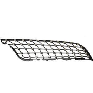 Grille de radiateur avant droit inférieur pour MERCEDES CLASSE GLC, 2015-2020 (X253), chromée noir, trou caméra, Neuve