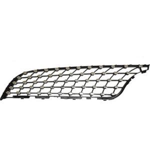 Grille de radiateur avant gauche inférieur pour MERCEDES CLASSE GLC, 2015-2020 (X253), chromée noir, trou caméra, Neuve