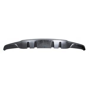 Moulure inférieure centrale spoiler arrière pour MERCEDES CLASSE A AMG/AMG LINE, depuis 2018 (W177), 5 portes, noir lisse, Mod. AMG A45, Neuve