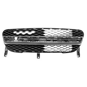 Grille de calandre centrale pour PEUGEOT 107 phase 2, 2009-2012, noire, pare chocs avant, Neuve