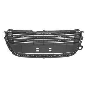 Grille calandre centrale supérieure pour PEUGEOT 508 I phase 1, 2011-2014, noire Neuve