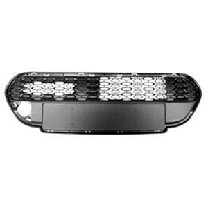 Grille de calandre centrale pour PEUGEOT 107 phase 3, 2012-2014, noire, pare chocs avant, Neuve