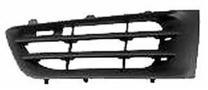 Grille de calandre gauche pour RENAULT MÉGANE II ph.2, 2006-2009 supérieure, noire, pare chocs avant