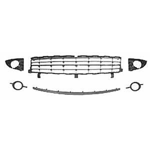 Grilles de calandre inférieures pour RENAULT SCENIC II phase 2, 2006-2009, kit pare chocs avant