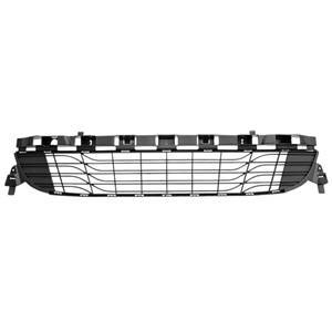 Grille de calandre inférieure pour RENAULT MEGANE III phase 1, 5P 2008-2012, noire, pare chocs avant