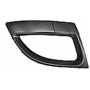Enjoliveur feu antibrouillard droit pour RENAULT SCENIC III ph.1 2009-2011 argenté, pare chocs avant