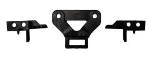 Kit supports pare chocs avant droit, centrale et gauche pour RENAULT SCENIC IV phase 1 depuis 2016, Neuf