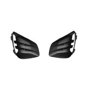 Kit Grilles de calandre droite et gauche pour RENAULT CLIO V phase 1 2019-2023, noires, Neuves