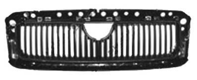 Grille radiateur centrale pour SKODA OCTAVIA I ph. 2 2000-2004, Noir, Neuve