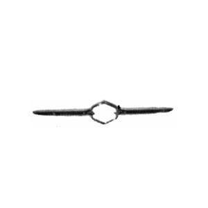 Moulure centrale de grille pour SUZUKI GRAND VITARA, 1999-2000, chromé, Neuve