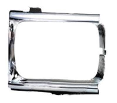 Profil sous phare droite pour TOYOTA HILUX PICK UP 1992-1995, Chrome, Neuf