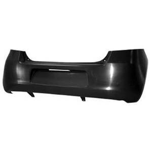 Pare chocs arrière pour TOYOTA YARIS II phase 1, 2005-2009, noir, Neuf