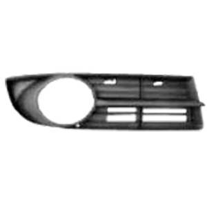 Grille de calandre droite pour VOLKSWAGEN CADDY III ph.1 2004-2010 noire (Life), trou antibrouillard