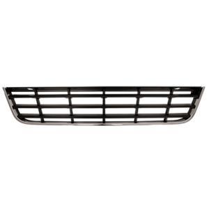 Grille de calandre centrale pour VOLKSWAGEN PASSAT B6 2005-2010, Inférieure, noire-chrome Neuve