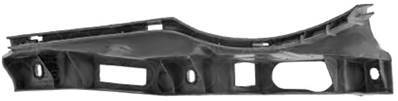 Support Pare chocs avant gauche pour VOLKSWAGEN PASSAT B6 2005-2010, Central, Neuf