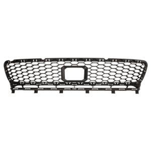 Grille calandre centrale inférieure pour VOLKSWAGEN GOLF VII GTI/GTD phase 1, 2013-2016, Front Assist, noire, Neuve