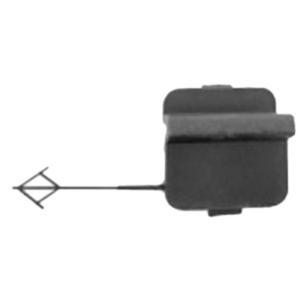 Cache crochet de remorquage avant pour VOLKSWAGEN LT CRAFTER II, depuis 2017, noir, neuf