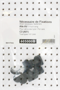 Kit de fixation assemblage Aile avant pour CITROËN C3 II (A51) - 2009 à 2017 (tous modèles), Neuf